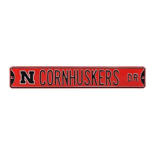 Authentic Street Signs Authentic Street Signs 70240 Cornhuskers Dr with N Logo 70240